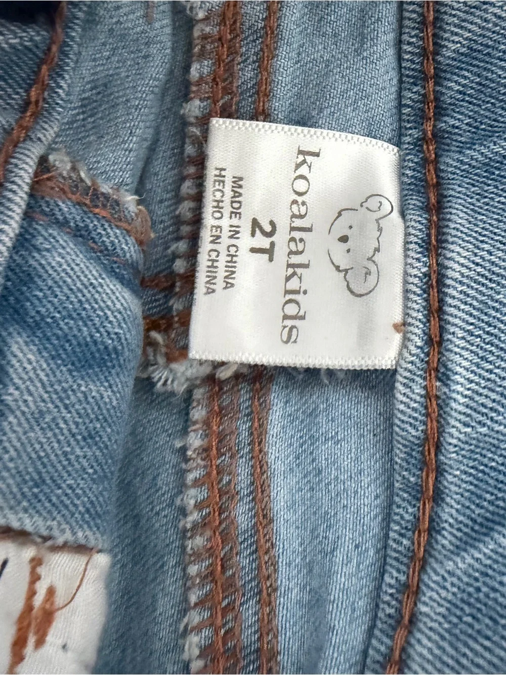 OshKosh B'gosh Light Blue and Dark Blue Denim Kids Shorts Duo